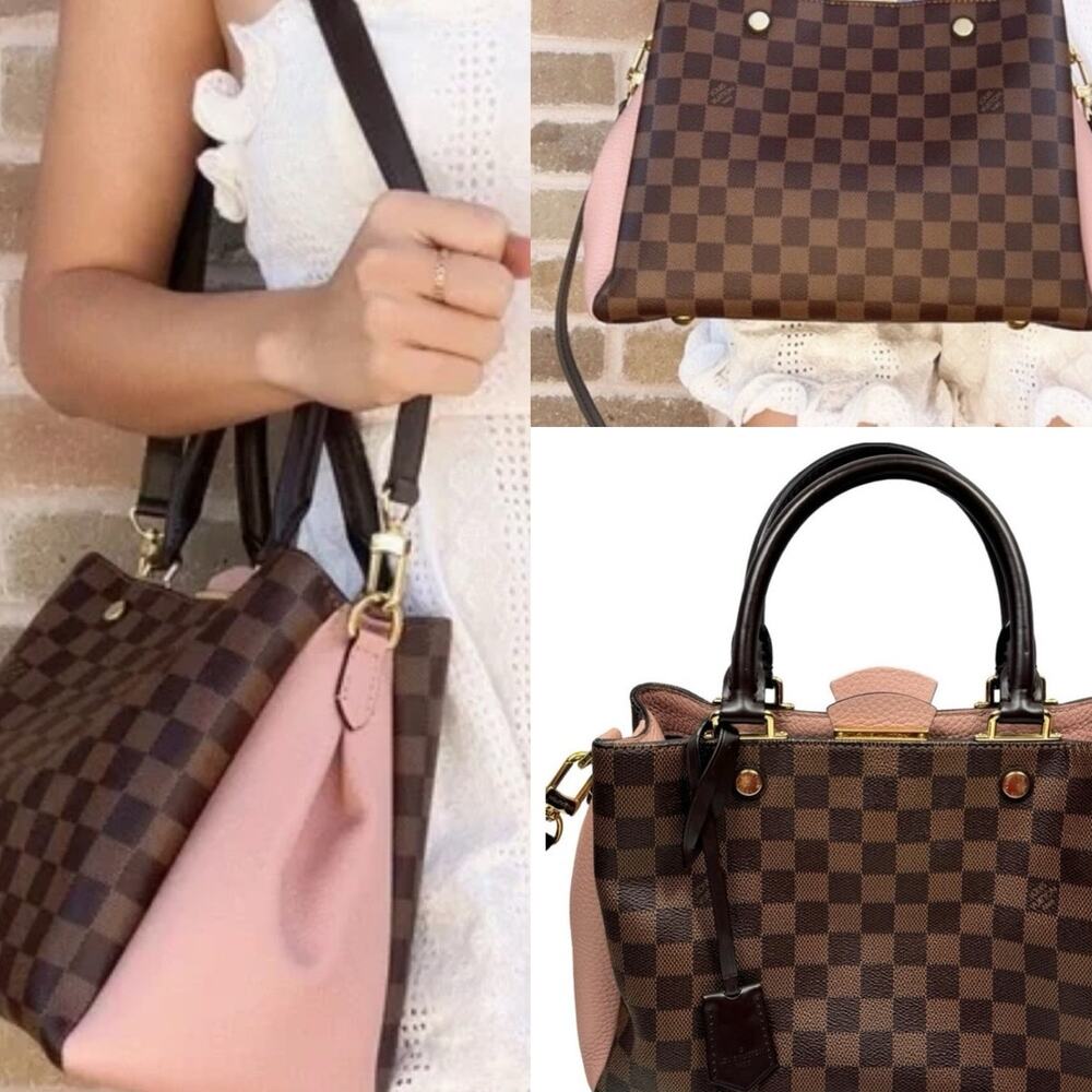 💎✨SUPER RARE✨💎 Authentic Louis Vuitton  Brittany Damier Ebene Bag